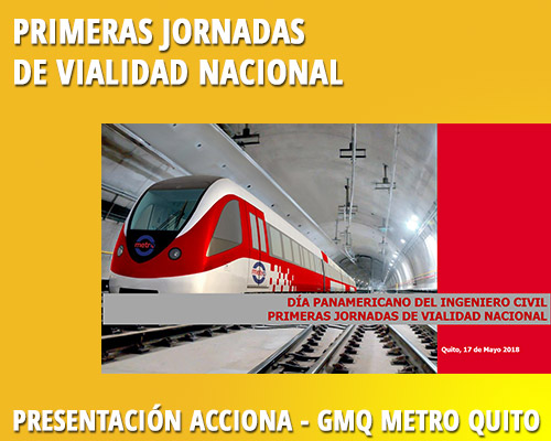 Presentación Acciona - GMQ Metro Quito