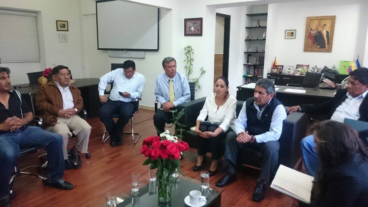 Reunión con la Ministra Coordinadora de la Política