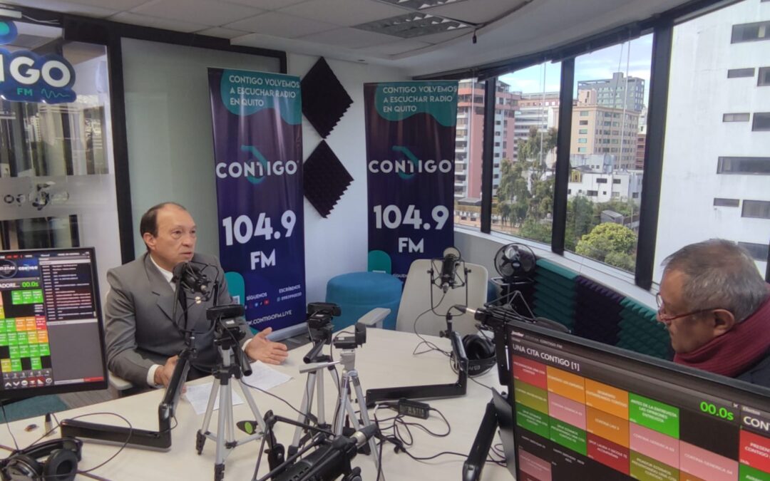 Entrevista en radio Contigo