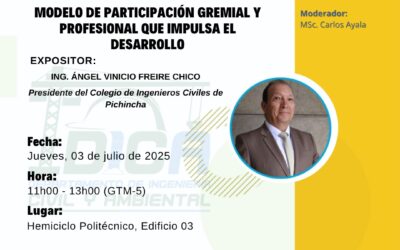 Ciclo de conferencias DICA EPN 2025-A