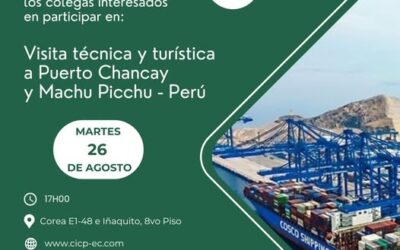 Visita técnica y turística: Puerto de Chancay y Machu Picchu – Perú