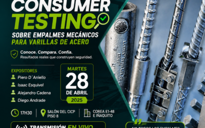 Consumer Testing sobre empalmes mecánicos para varillas de acero